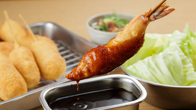 大阪新世界元祖串かつ だるま - メイン写真: