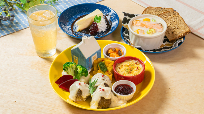 おふろcafe utatane - 料理写真:北欧のごちそう満喫プレート