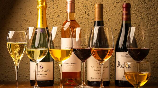 foujita - ドリンク写真:ワインペアリングコース