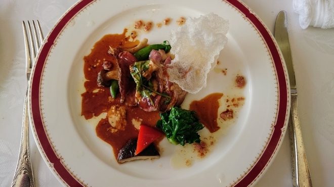 JOY味村 - 料理写真:令和7年2月 ランチタイム(11:00〜15:00)
  30周年特別ランチコース 税込2750円
  メイン料金は鴨のロースト
