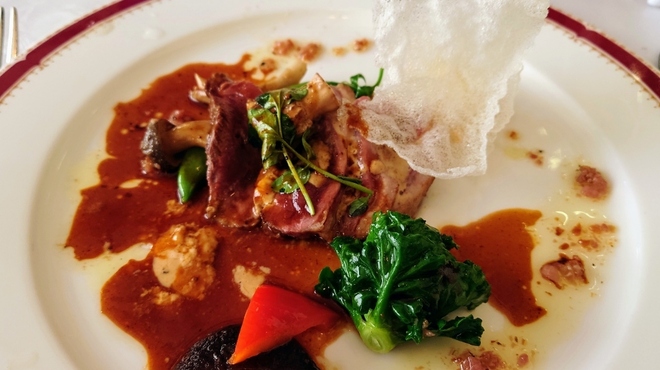 JOY味村 - 料理写真:令和7年2月 ランチタイム(11:00〜15:00)
  30周年特別ランチコース 税込2750円
  メイン料金は鴨のロースト