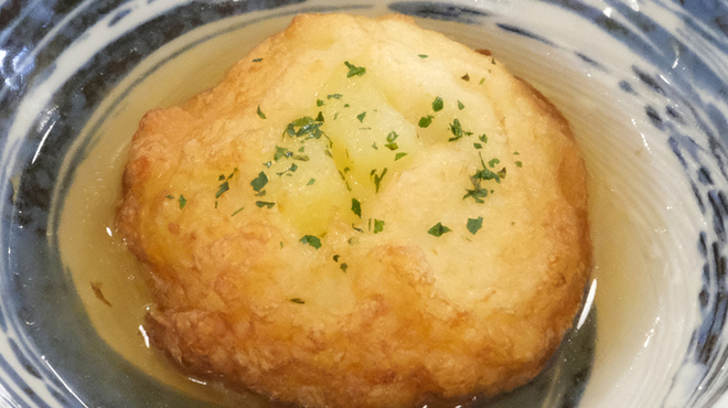 おでんとお蕎麦居酒屋じんべえ - 料理写真:自家製じゃがバター天