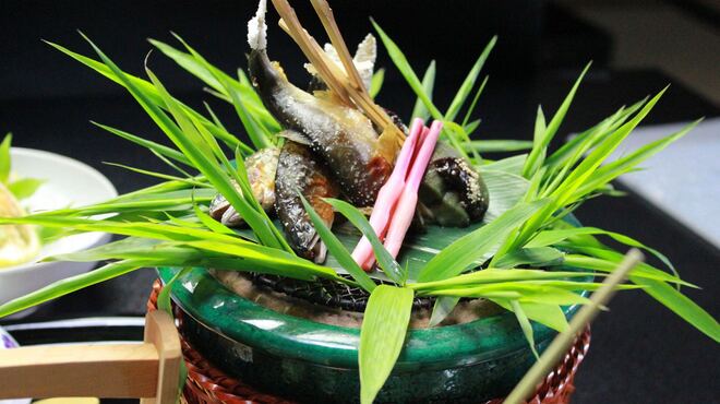 梅むら  - 料理写真:鮎の塩焼き（夏季限定）