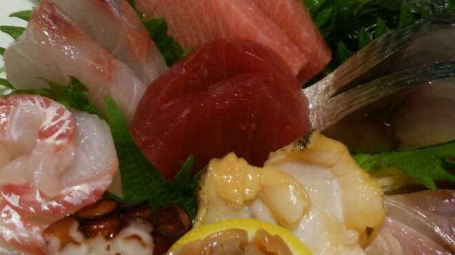 鮨ぎん くさびや別邸 - 料理写真:刺身盛り合わせ