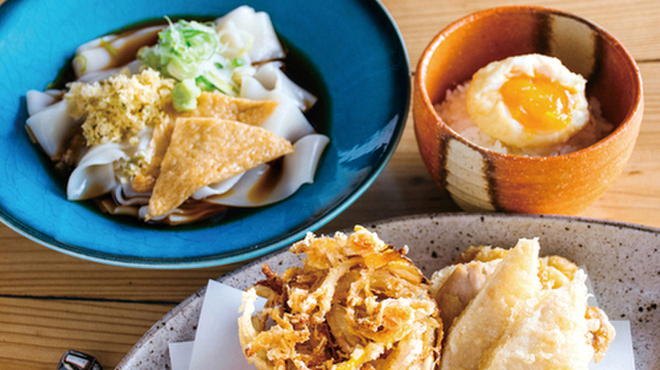 天婦羅きしめん たもん - 料理写真: