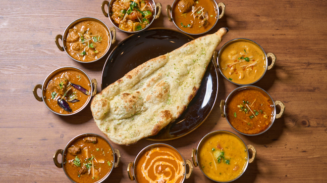 Cafe & Party Garden SHINAGAWA - Assorted Spiced Curries Made by an Indian Chef