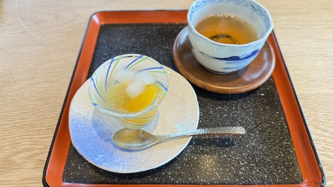 夢窓庵 - 料理写真:梅酒のゼリー