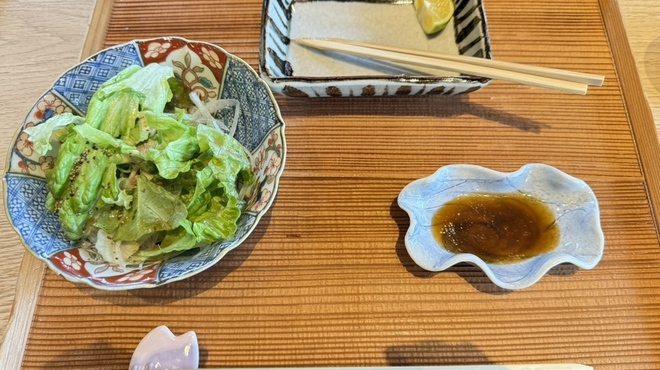 夢窓庵 - 料理写真:付け合わせ