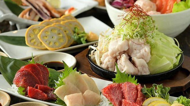 もつ鍋と馬刺し 馬肉寿司 居酒屋 九州小町 個室 飲み放題 - メイン写真: