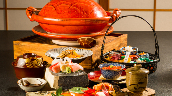 料亭 能登新 - 料理写真:鮭料理コース