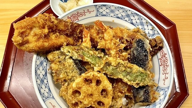 天ぷら創作和食 吟和 - 料理写真:穴子天丼