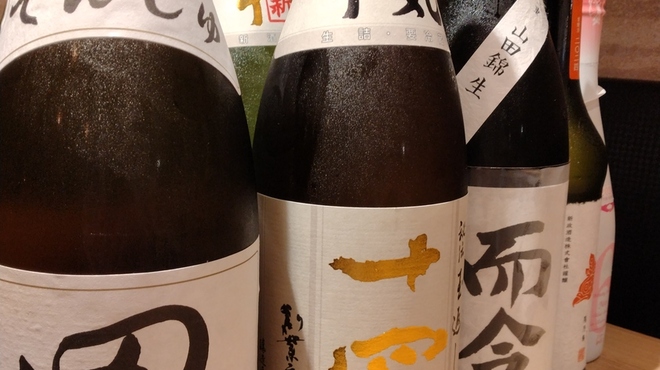 俺の割烹 そば - ドリンク写真:俺のそば11周年記念日本酒