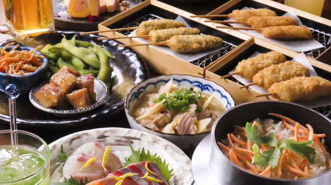 京 to 串 to 揚 和紋 - メイン写真: