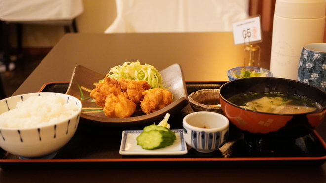 ワノフ - 料理写真:●鶏の唐揚げ御膳　1,200円