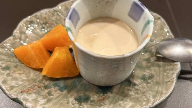 ワノフ - 料理写真:コーヒーゼリーとオレンジ