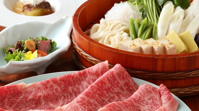 スギモト - 料理写真:黒毛和牛すき焼きコース
