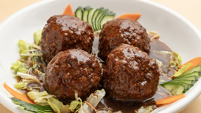 山西亭 - 料理写真:肉団子醤油煮込み