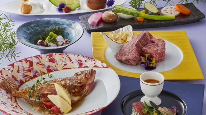鉄板焼　神戸グリル  - 料理写真:料理長おすすめコース「 春のあつらえ - atsurae -」 
  