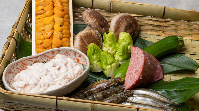 花れ割烹 遊木むら - 料理写真:厳選食材