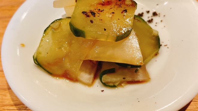 古町 千 - 料理写真:漬物