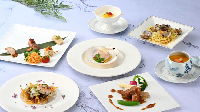 中国料理 花梨 - 料理写真:ディナーコース「天」～5月6月は北海道フェア！～