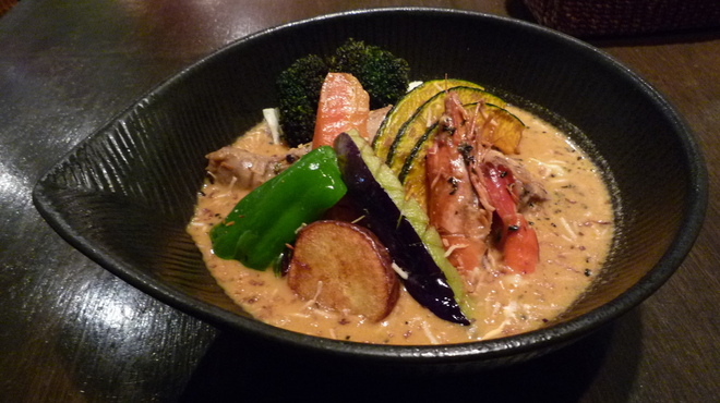 スープカレーlavi - 料理写真:椰子の実チキンカレー