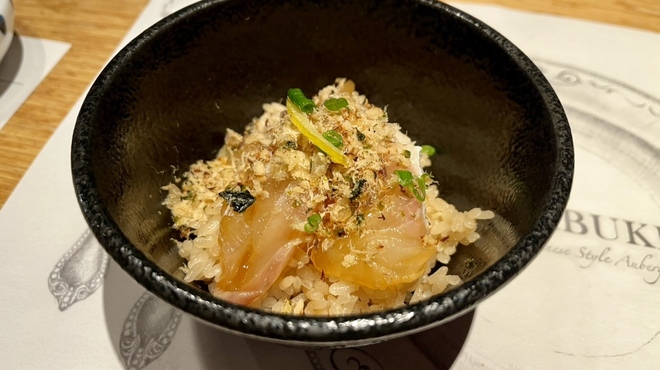 別邸 山風木 - 料理写真:鯛茶漬け