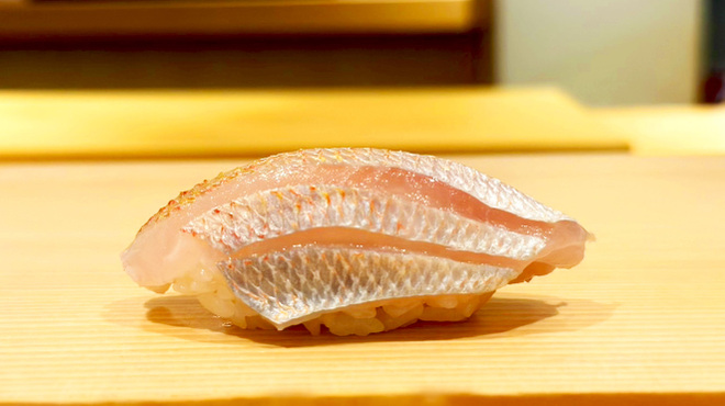 寿し島川 - 料理写真:小浜名物連小鯛（黄鯛）