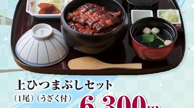 ひつまぶし名古屋備長 - 料理写真:上ひつまぶしセット（うざく付き）