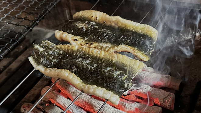 寿し島川 - 料理写真:三方湖：天然うなぎ蒲焼き