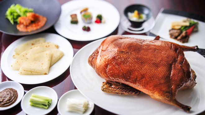中国料理 滄 - 料理写真:北京ダック＆広東ダック食べ放題