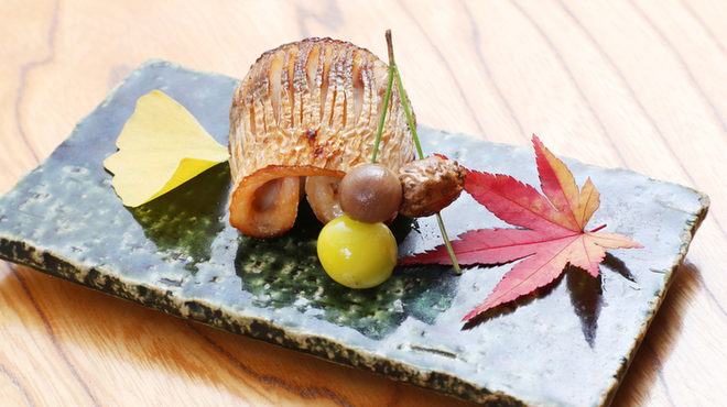 馳走 なか川 - 料理写真:秋の焼き物、カマス