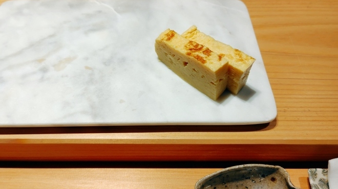 鮨 よし富 - 料理写真:玉子