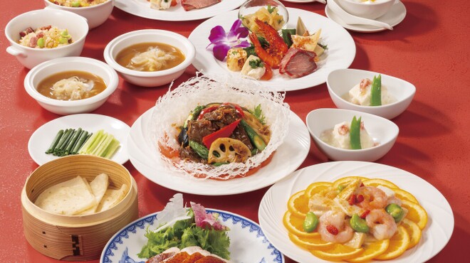 新橋亭 - 料理写真:中国料理本格コース