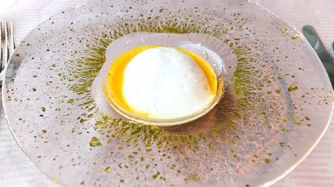 ルッチコーレ - 料理写真:春人参のポタージュ カプチーノ仕立て