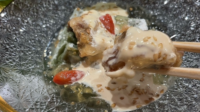 御所南 かまた - 料理写真:鯉の天ぷら