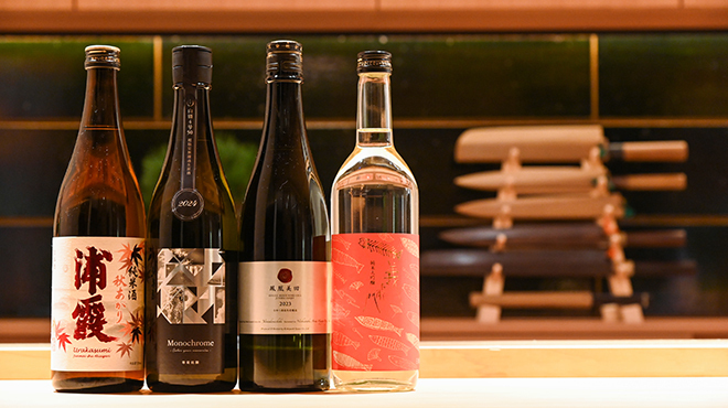 神楽坂さんが - ドリンク写真:日本酒