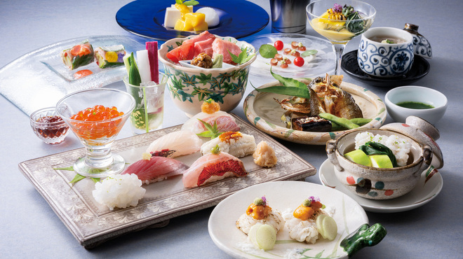 すし割烹 翁鮨 - 料理写真:夏の翁鮨会席