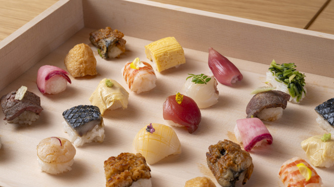 手毬寿司と京天ぷら くぼ田 - メイン写真: