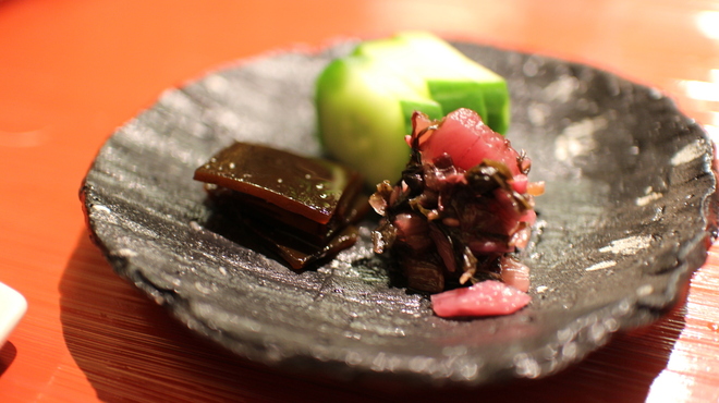 日本料理 新 - 料理写真:香の物