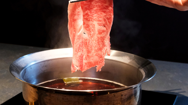 しゃぶしゃぶ 上野 かこい - 料理写真:すき煮03