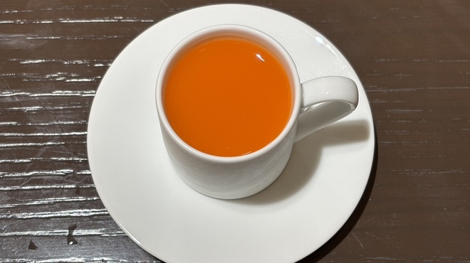 西洋風料理 熱海 KOUWA - 料理写真:【人参とオレンジの冷たいスープ】