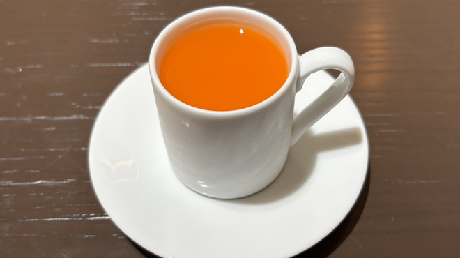 西洋風料理 熱海 KOUWA - 料理写真:【人参とオレンジの冷たいスープ】
