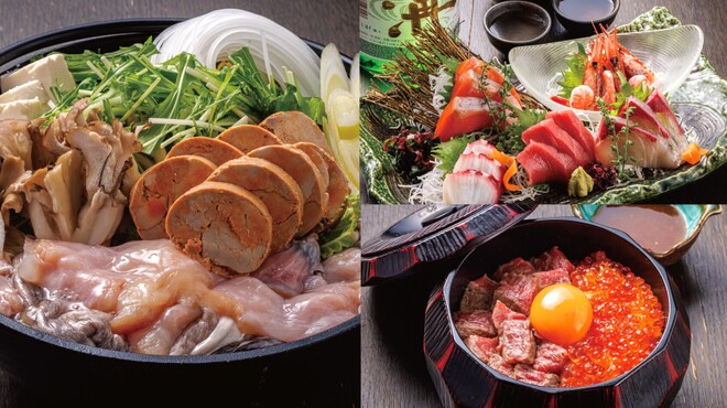 茨城地産地消の店 あんこう鍋×常陸牛 全席個室 もんどころ - メイン写真: