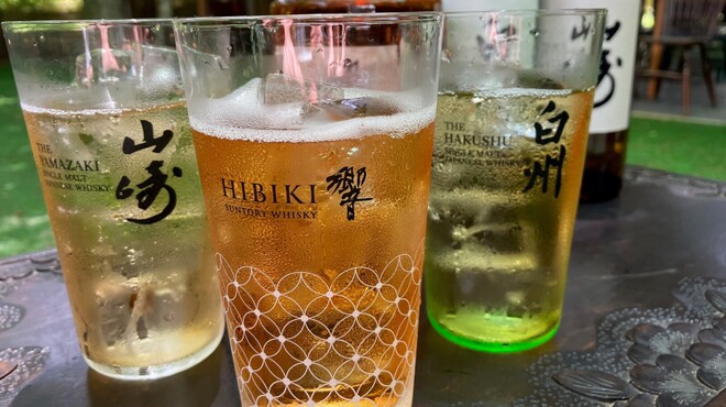 榮林 - ドリンク写真:森の中でのハイボールはのど越し爽やかな味わい。