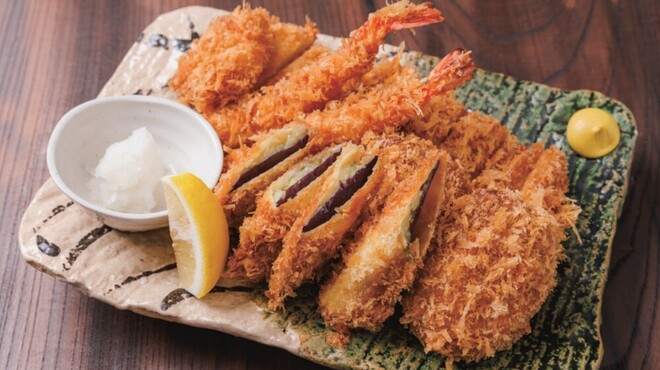 平田牧場 とんや - 料理写真:とんやの揚げ物盛り合わせ