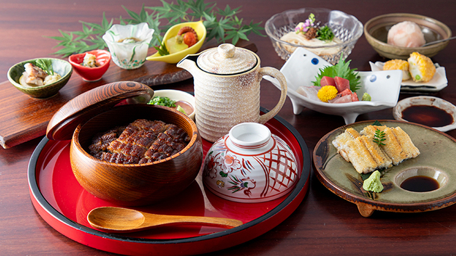 炭焼うな富士 - 料理写真:2025夏コース_8,800円