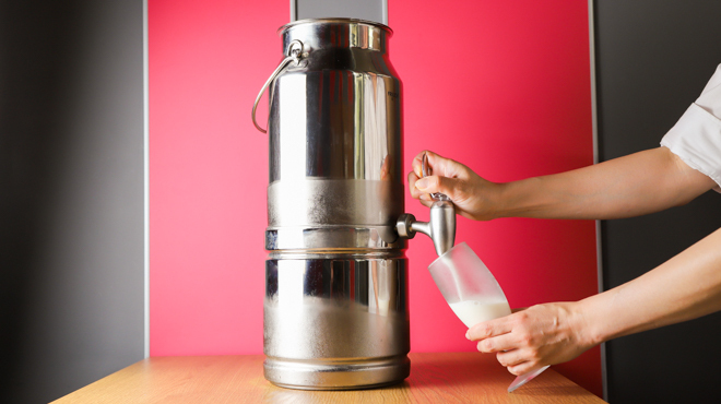 朝搾り牛乳Café 海畑牧場 - メイン写真: