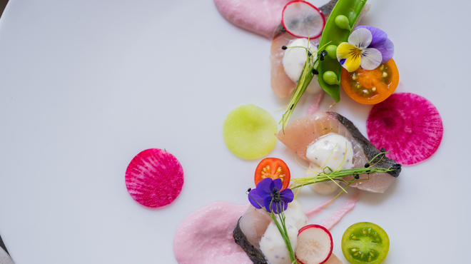 イタリア料理 リストランテ フィッシュボーン - 料理写真:鳴門産鮮魚のカルパッチョ