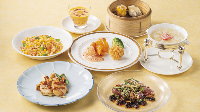中国料理 桃園 - 料理写真:8月　夏の海鮮ランチ